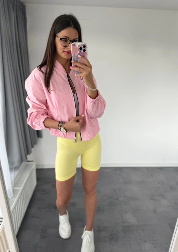 Biker legíny "PEACH"