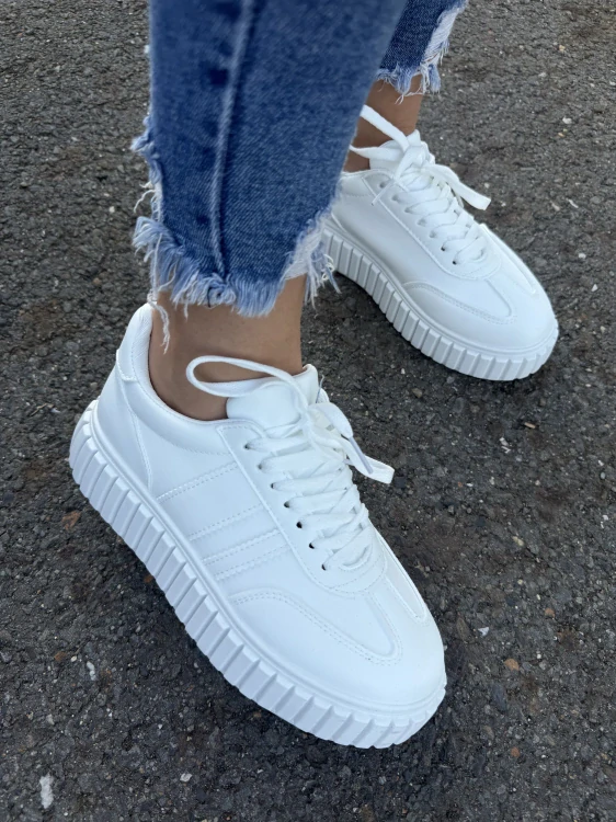 Tenisky "MERCI WHITE"