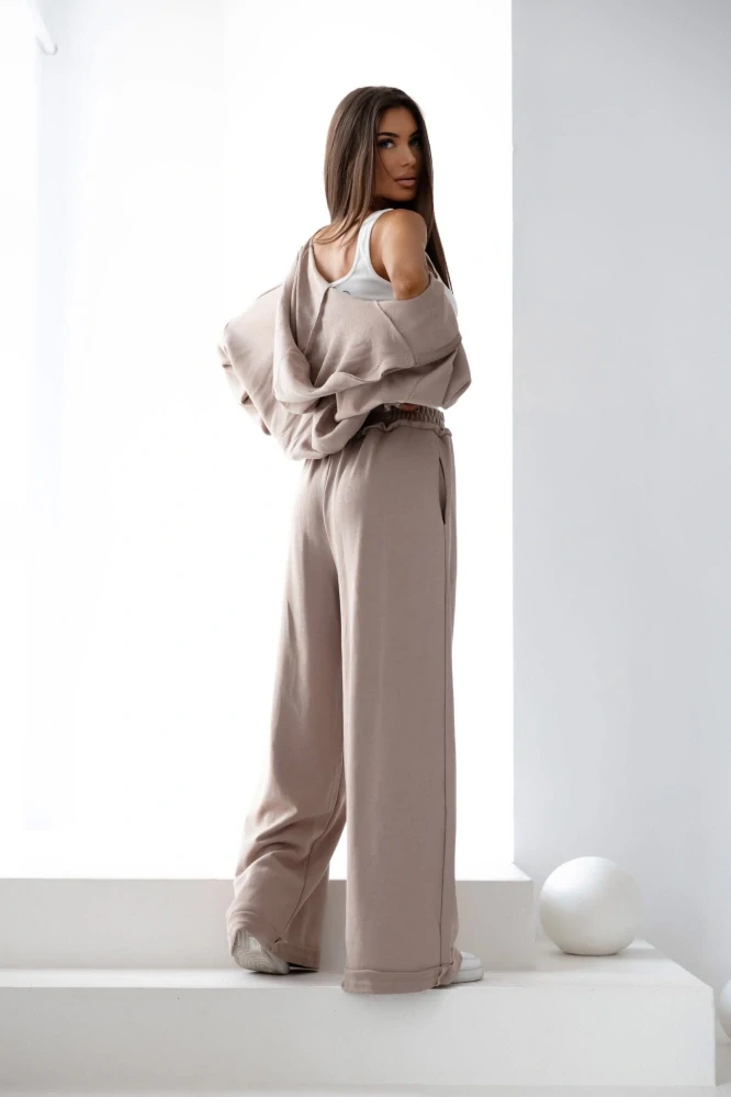 Teplákovka "DESIGNED MOCCA"