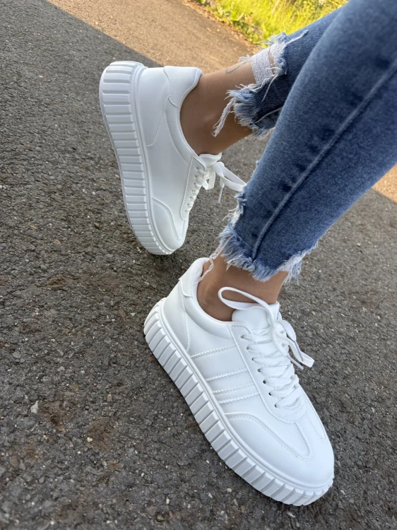 Tenisky "MERCI WHITE"