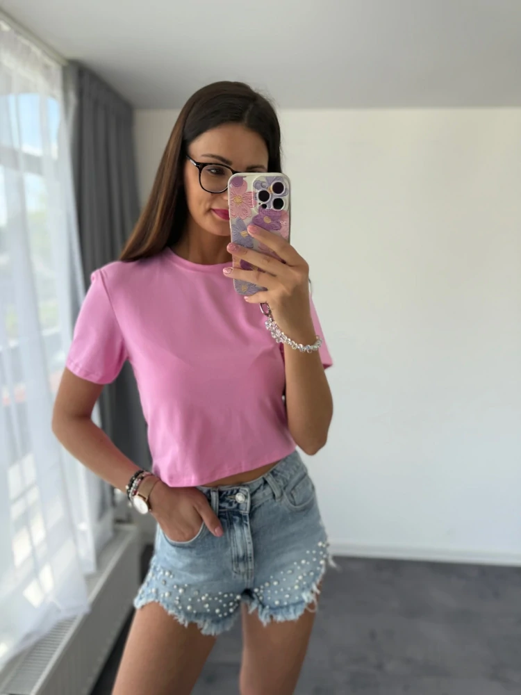 Riflové šortky "BLUE DENIM"