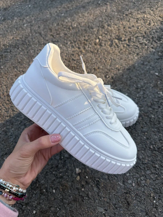 Tenisky "MERCI WHITE"