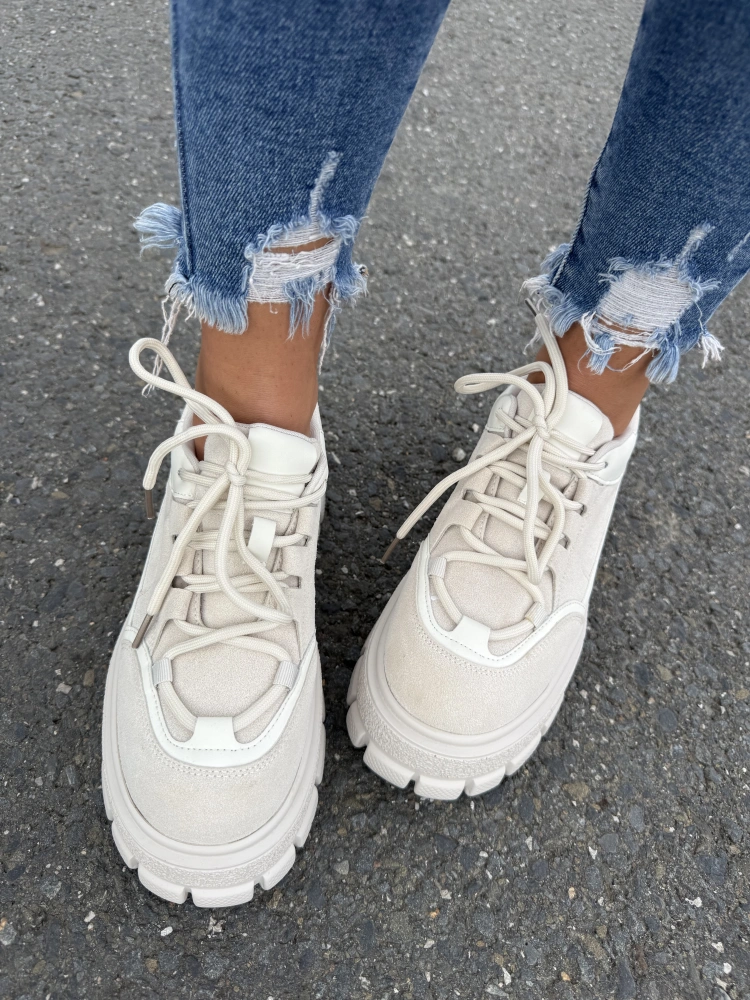 Tenisky "HARPER BEIGE"