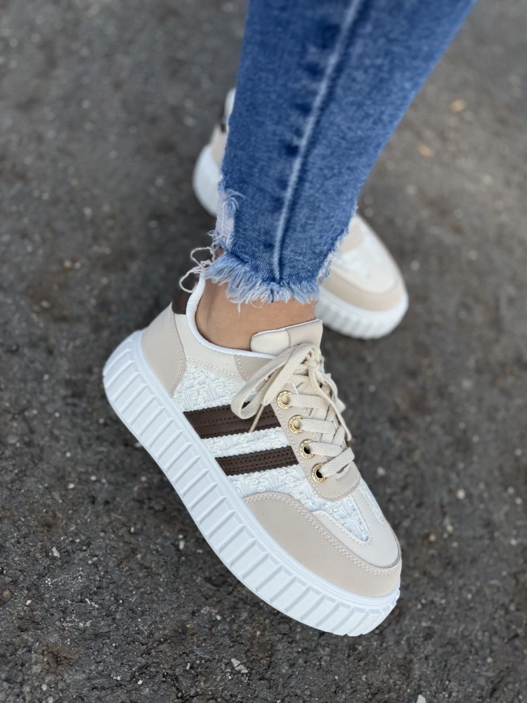 Tenisky "MERCI BEIGE"