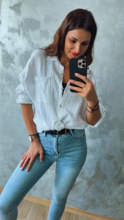 Mušelínová košile "BASIC"