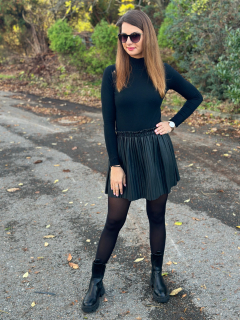 Koženková sukně "VALL"