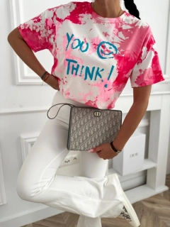 Prémiové tričko "YOU THINK"